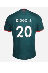 Fotbalové Dres Liverpool Diogo Jota #20 Třetí Oblečení 2022-23 Krátký Rukáv